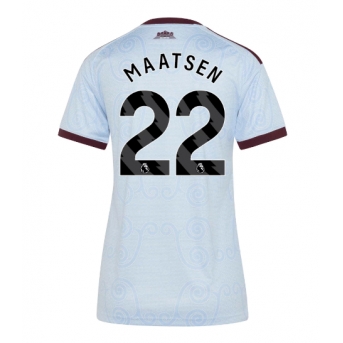 Aston Villa Ian Maatsen #22 Maglia Gara Terza Repliche 2026-27 Donna Maniche Corte